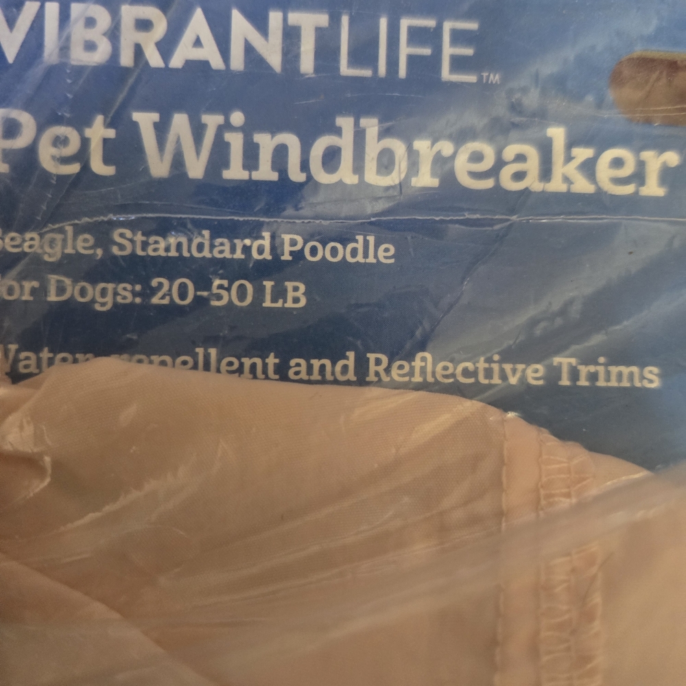 Vibrant Life Pet Windbreaker - Pink